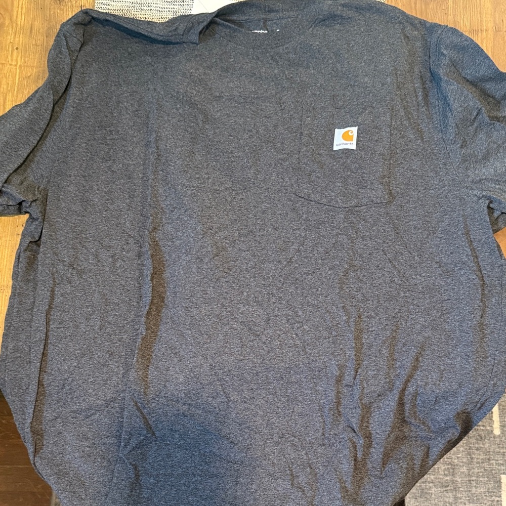 Carhartt Men's Dark Gray Short Sleeve Tee